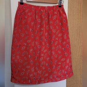 💚10 for $10💚 Bundle and save Red Paisley Women's Skirt